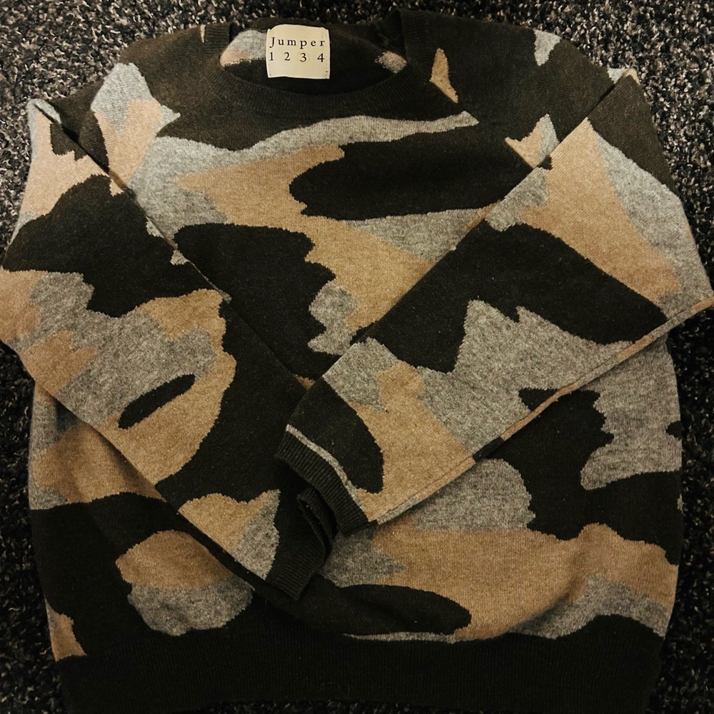 Jumper 1234 Camouflage cashmere Sweater
